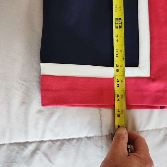 Boden Flora Ponte Midi V-Neckline Sheath Silhouette Short Sleeve Dress - Picture 13 of 14